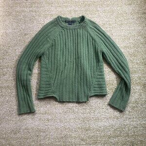 Vintage Marc Jacobs ribbed knit green sweater